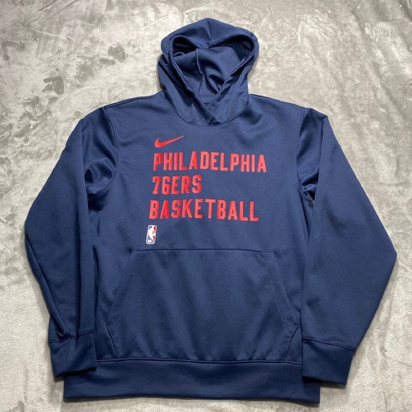 Nike Philadelphia 76ers‎ NBA Hoodie Small Basketball Pullover Sweatshirt - Picture 1 of 10